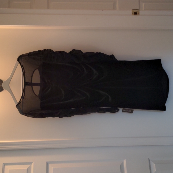 Black velvet dress 1X BNWT - Picture 5 of 8